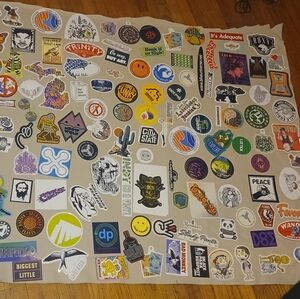 Different types of stickers